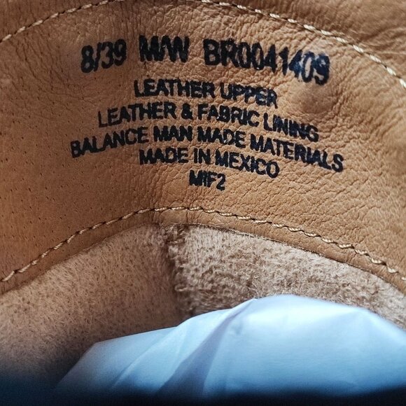 Born Women's Malta Black Leather Ankle Boots Size 8 - Picture 7 of 8